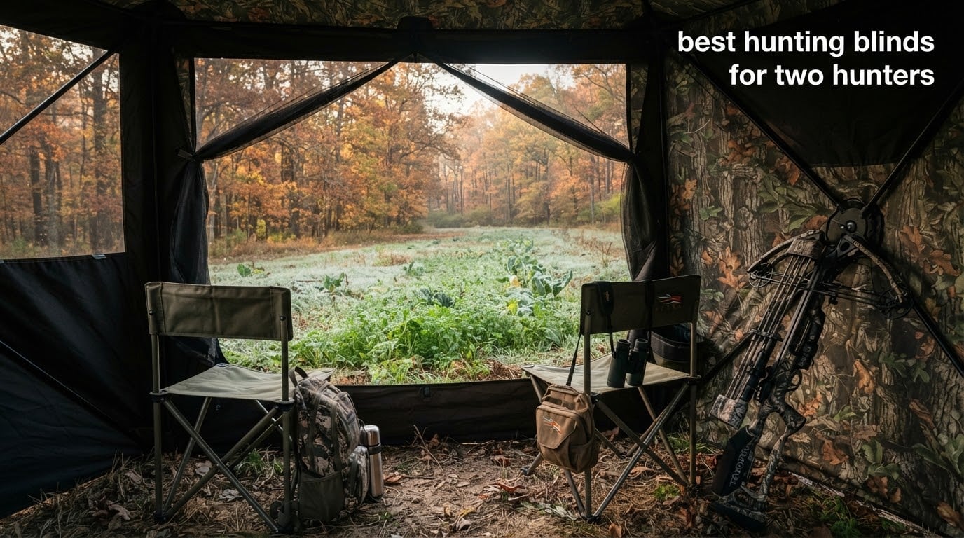 best hunting blinds for two hunters