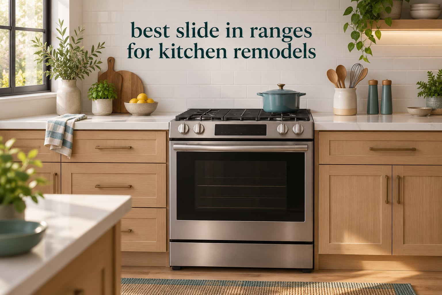 best slide in ranges for kitchen remodels