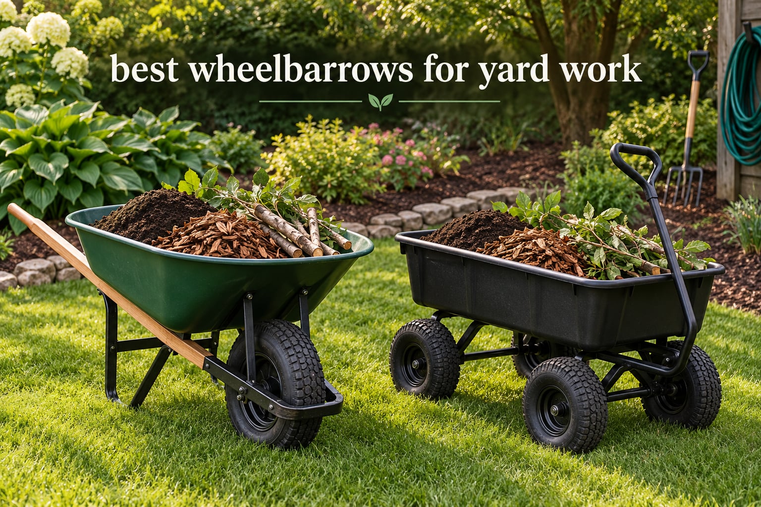 best wheelbarrows for yard work