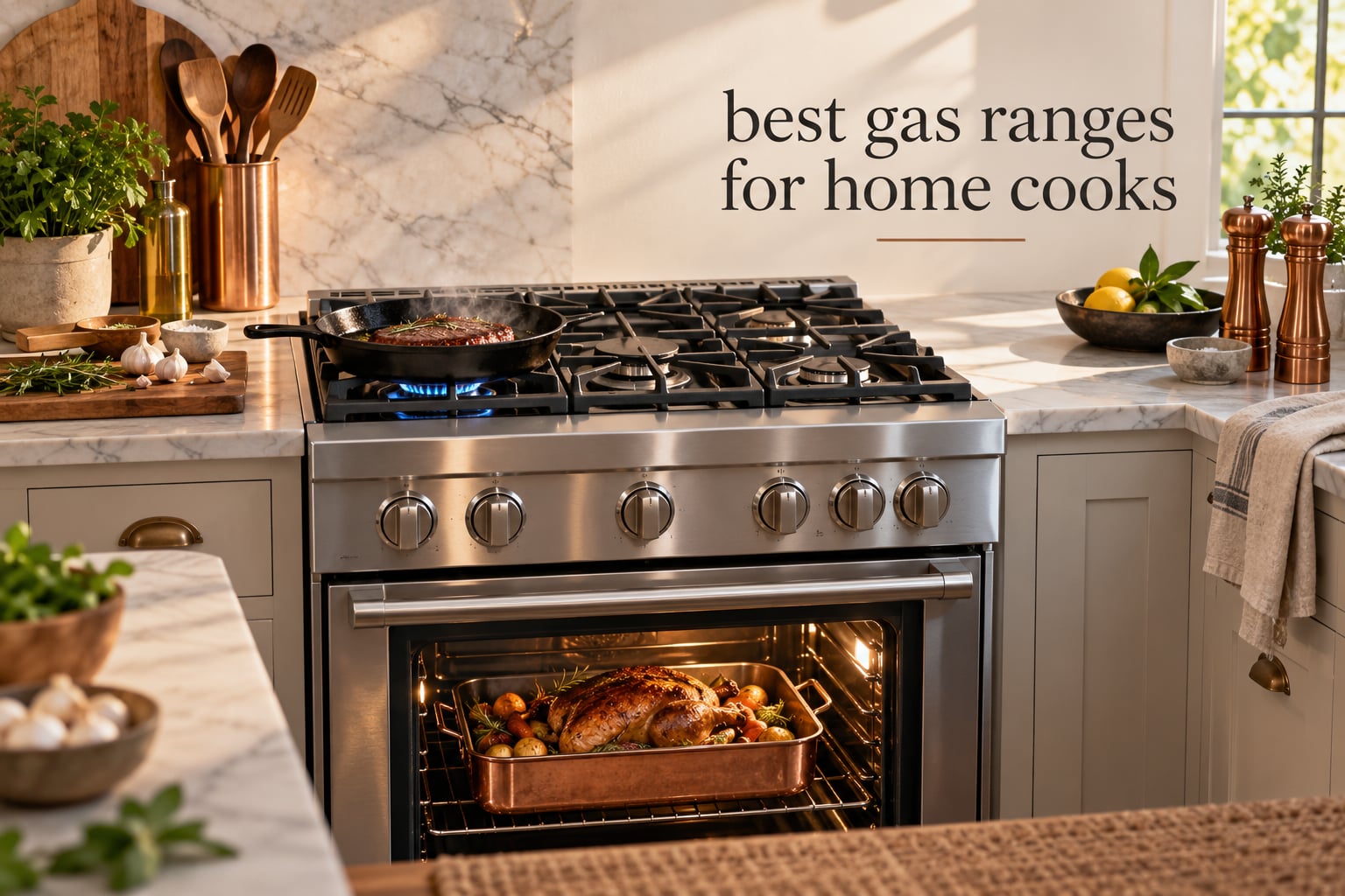 best gas ranges for home cooks