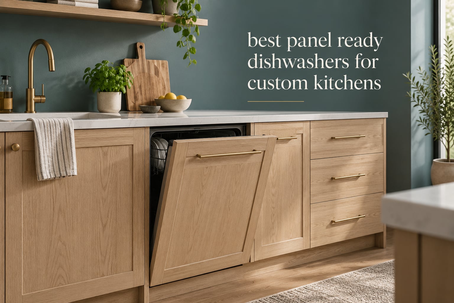 best panel ready dishwashers for custom kitchens