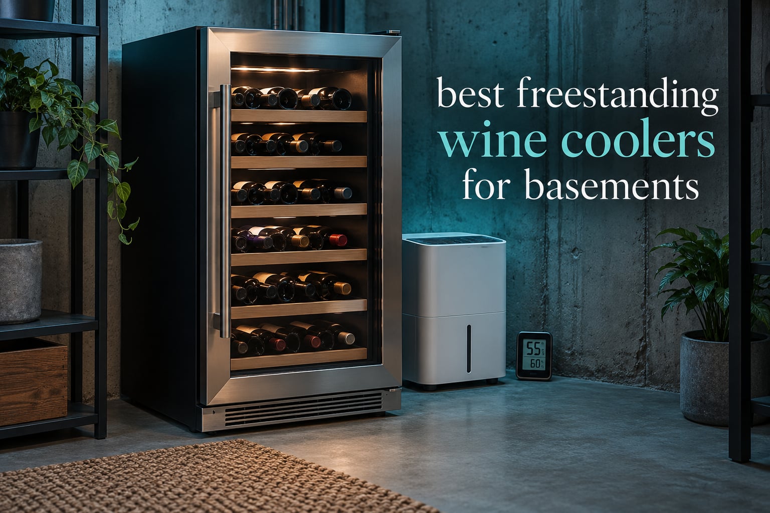best freestanding wine coolers for basements