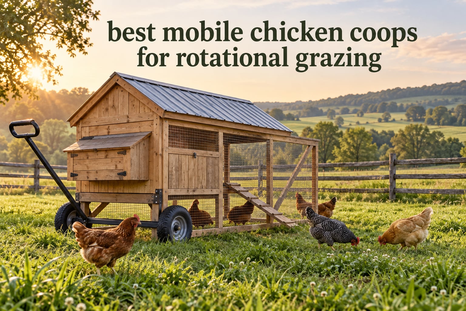 best mobile chicken coops for rotational grazing