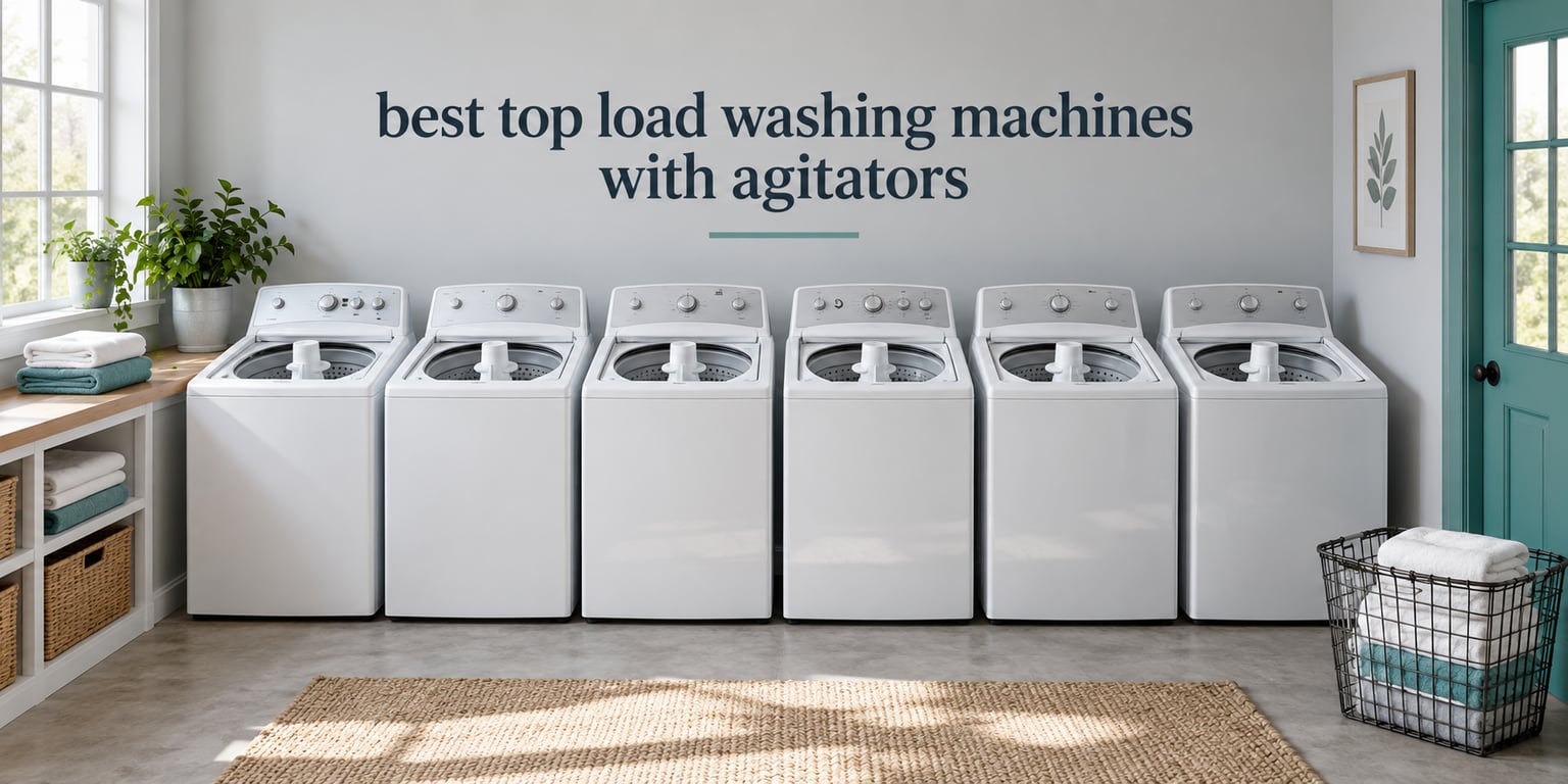 best top load washing machines with agitators