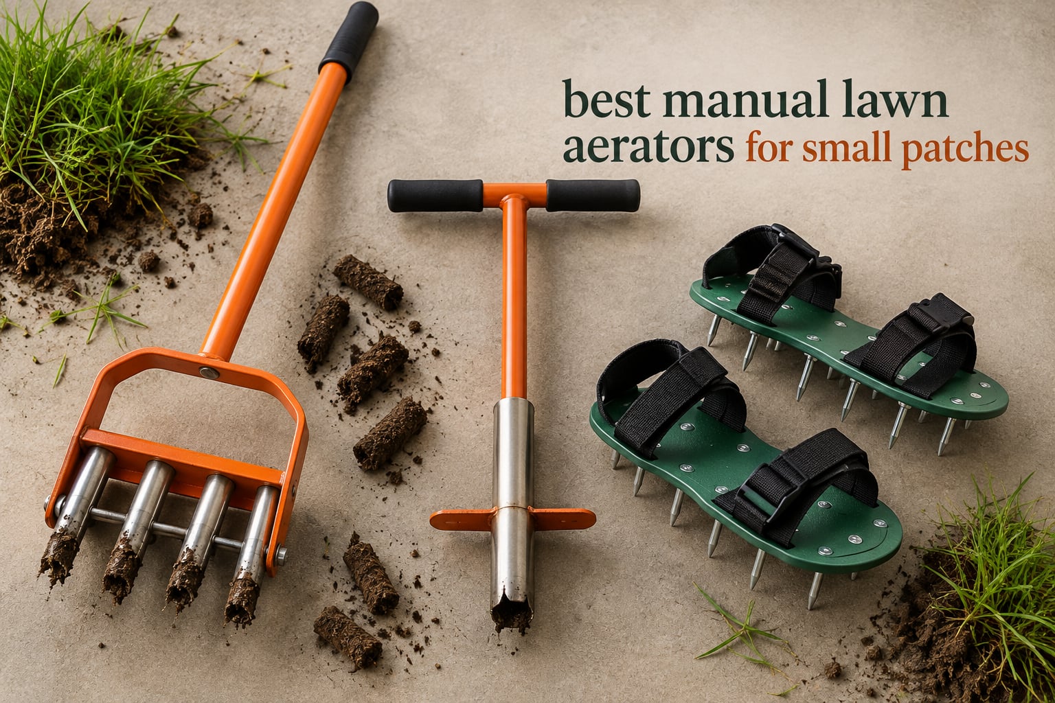 best manual lawn aerators for small patches