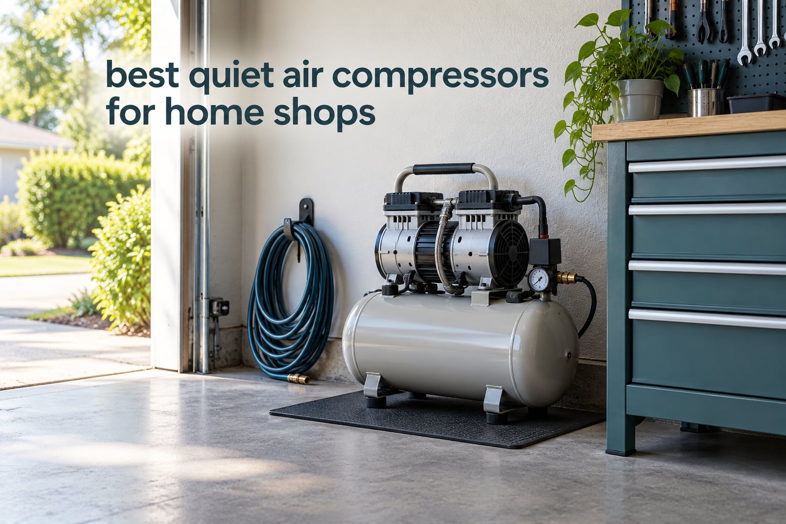 best quiet air compressors for home shops