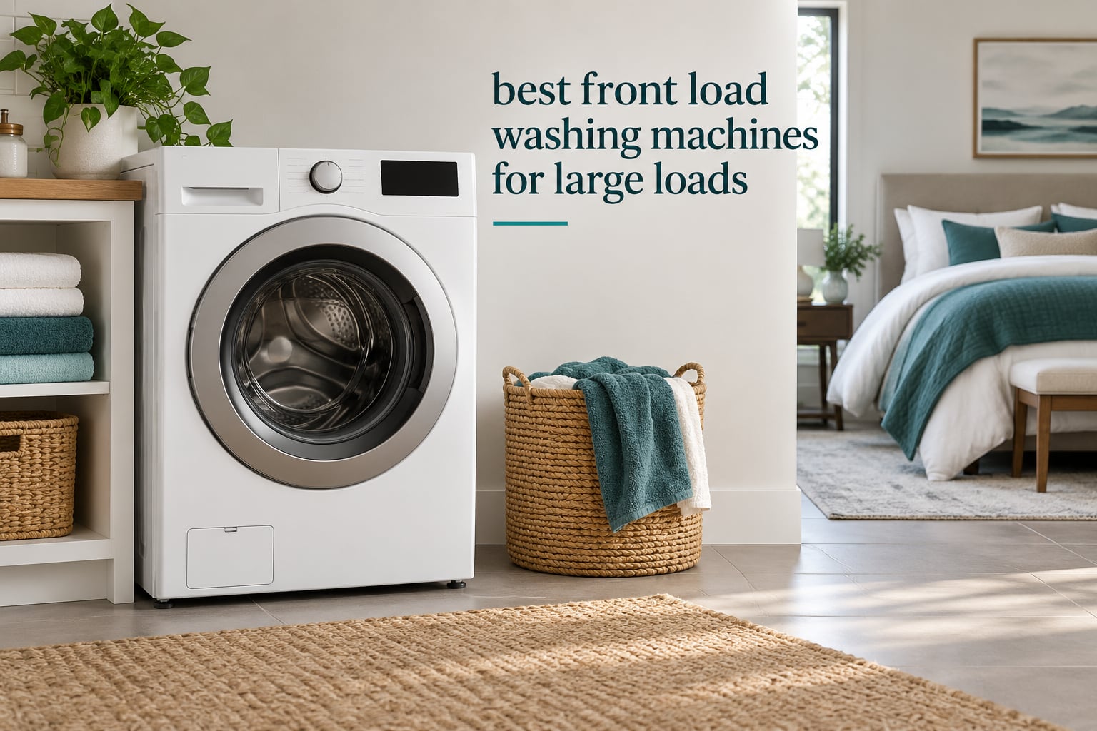 best front load washing machines for large loads