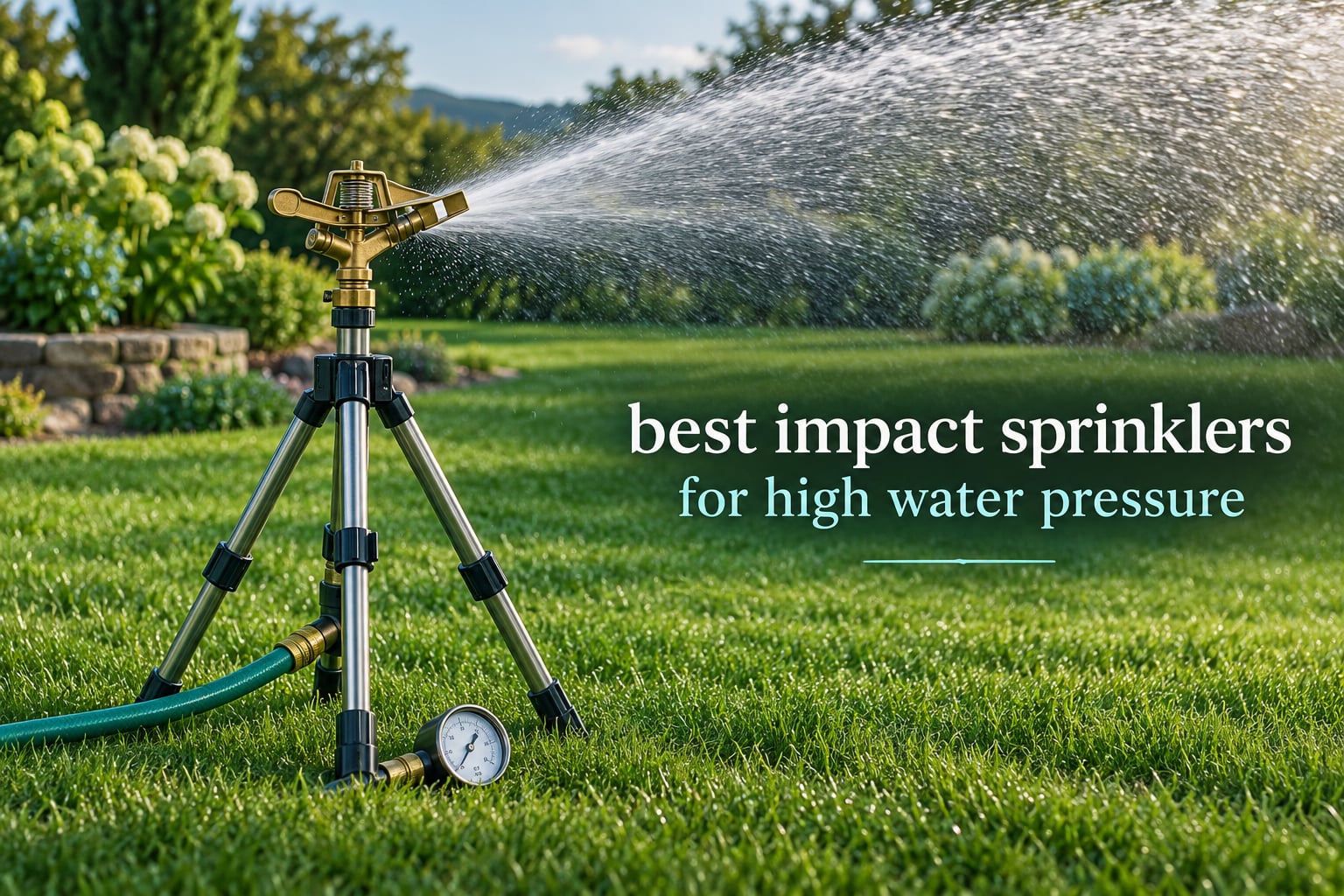 best impact sprinklers for high water pressure