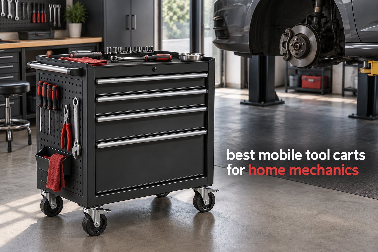 best mobile tool carts for home mechanics