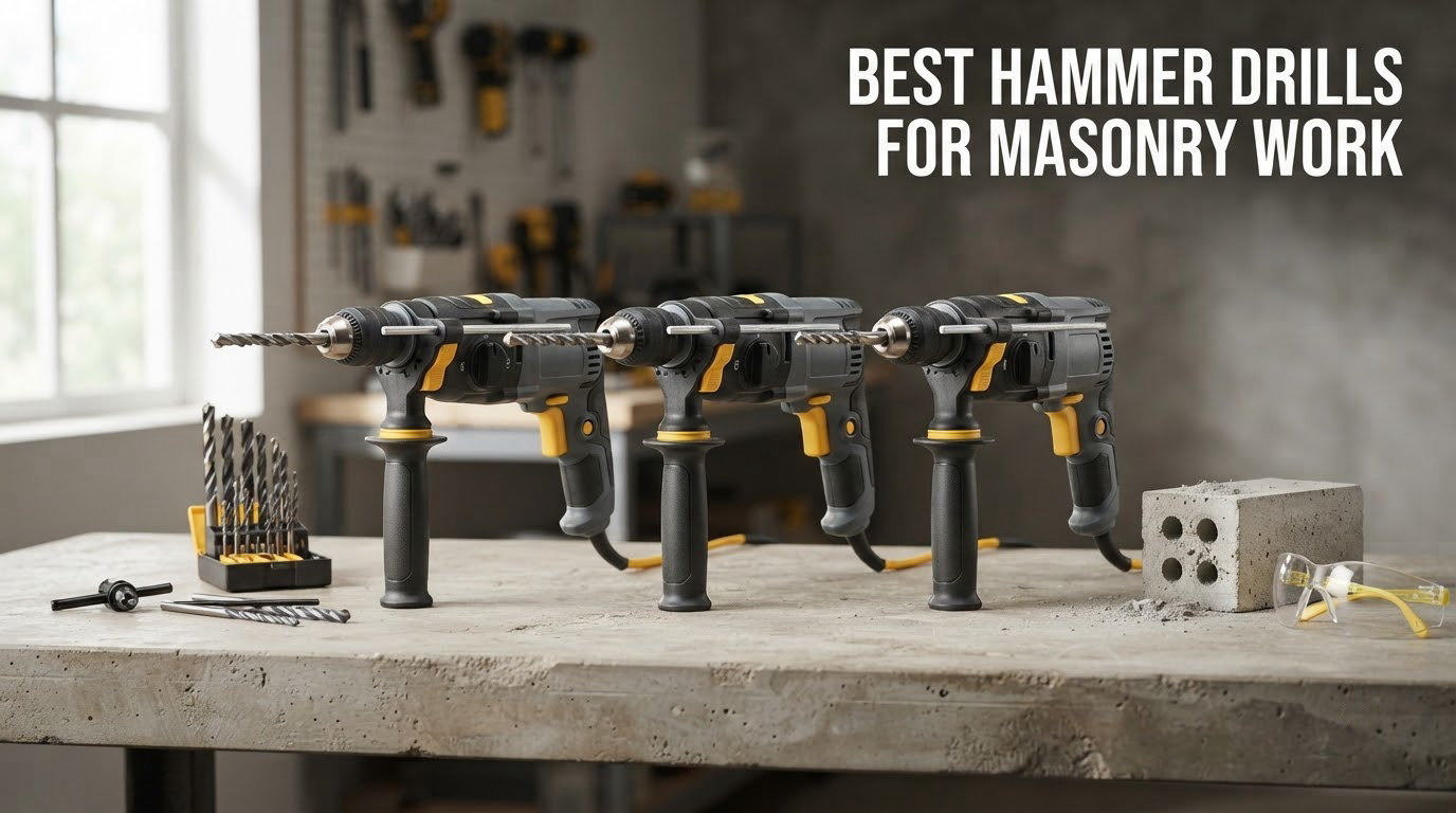 best hammer drills for masonry work