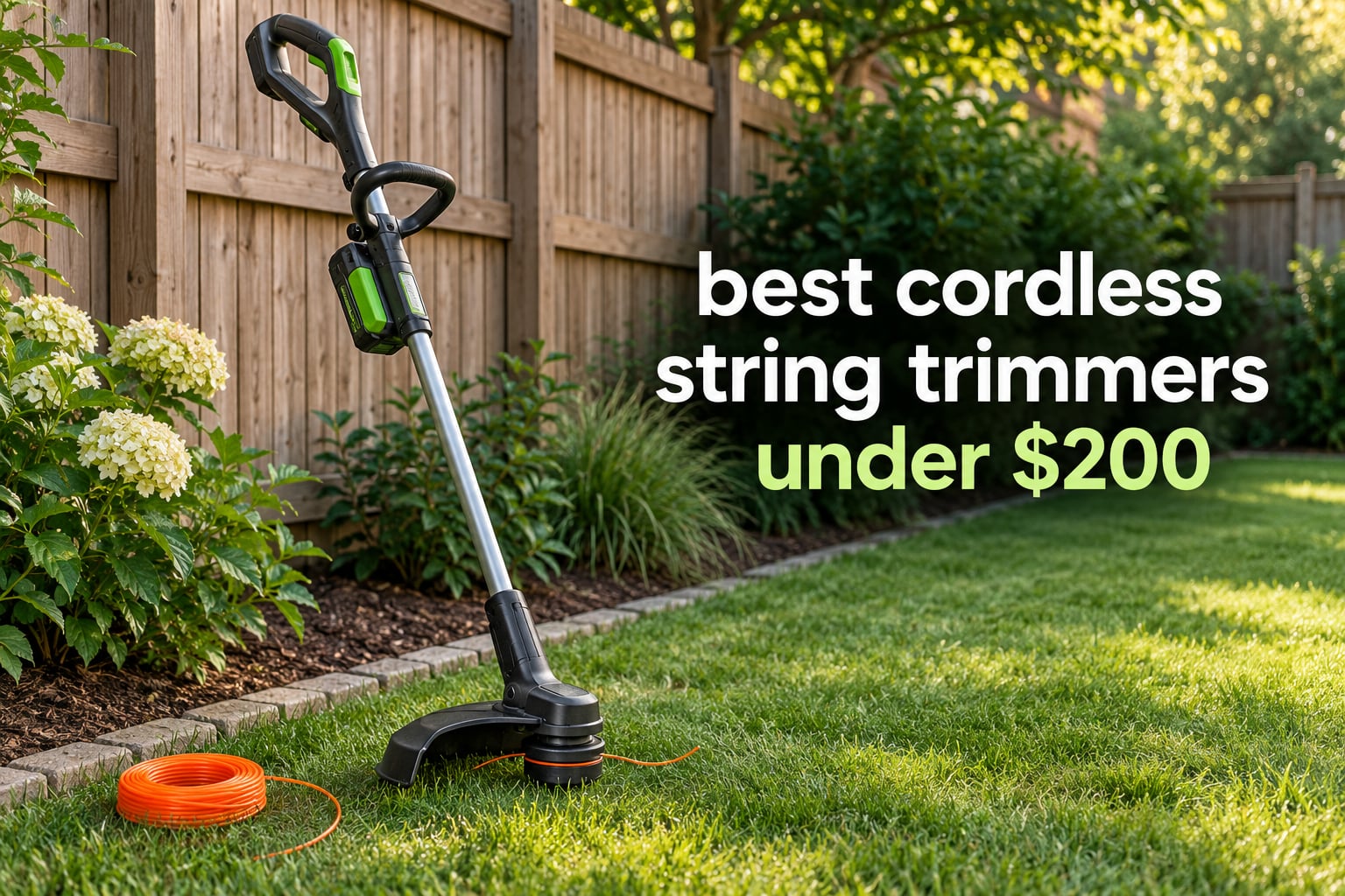 best cordless string trimmers under $200