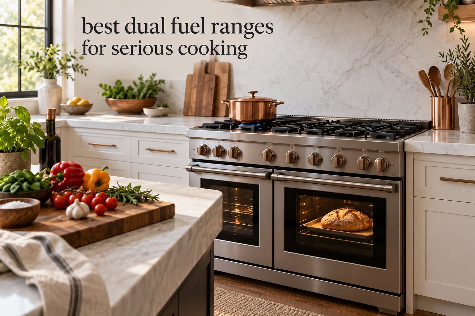 best dual fuel ranges for serious cooking