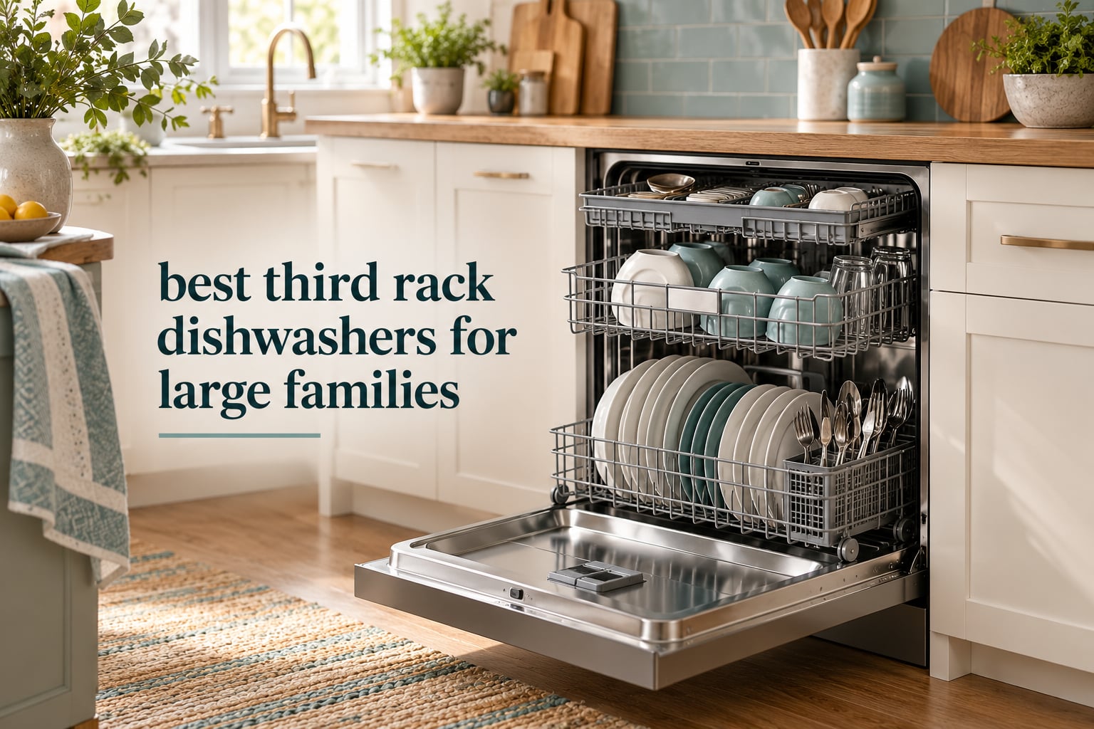 best third rack dishwashers for large families