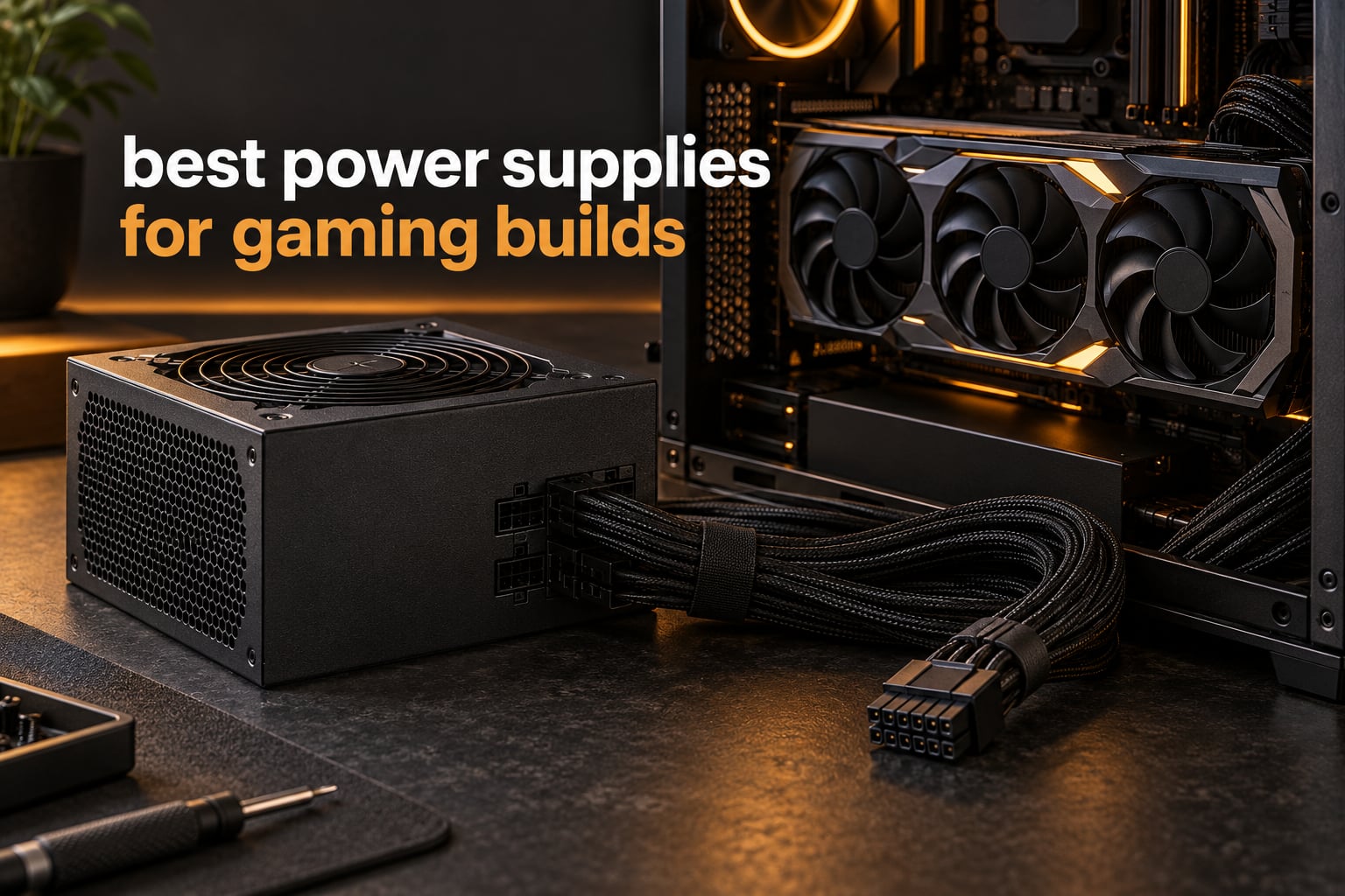 best power supplies for gaming builds