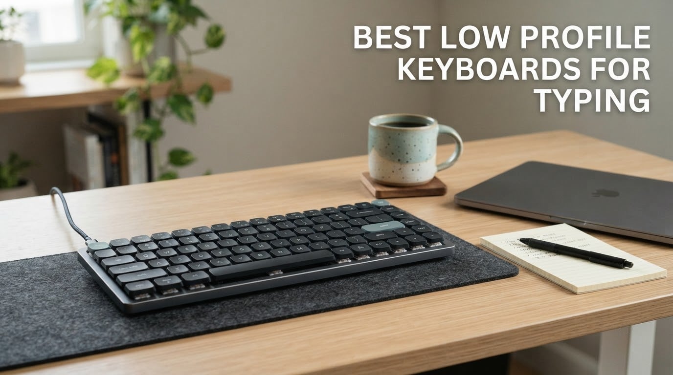 best low profile keyboards for typing