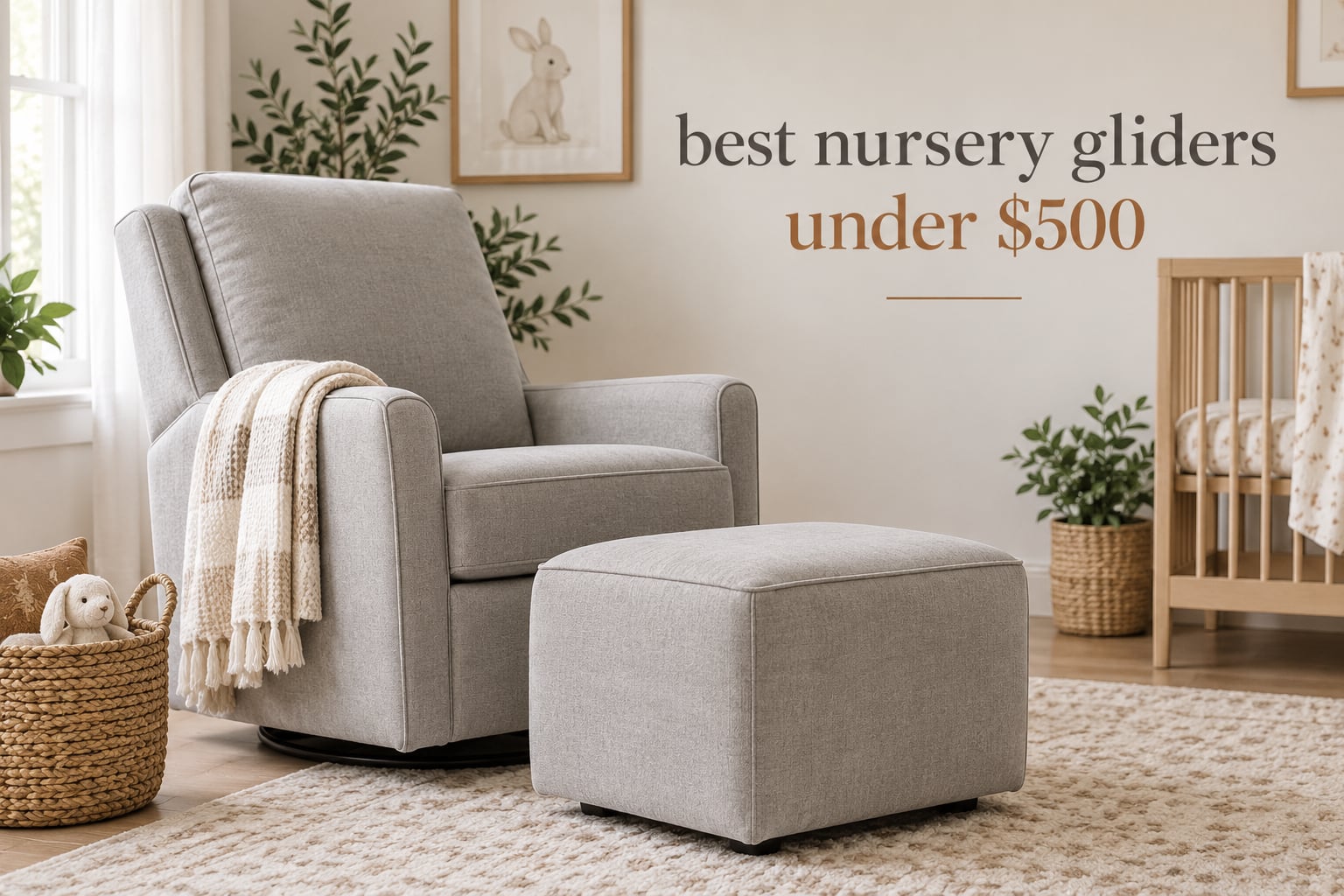 best nursery gliders under $500