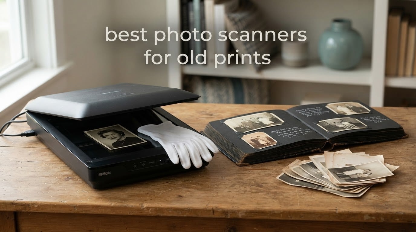 best photo scanners for old prints