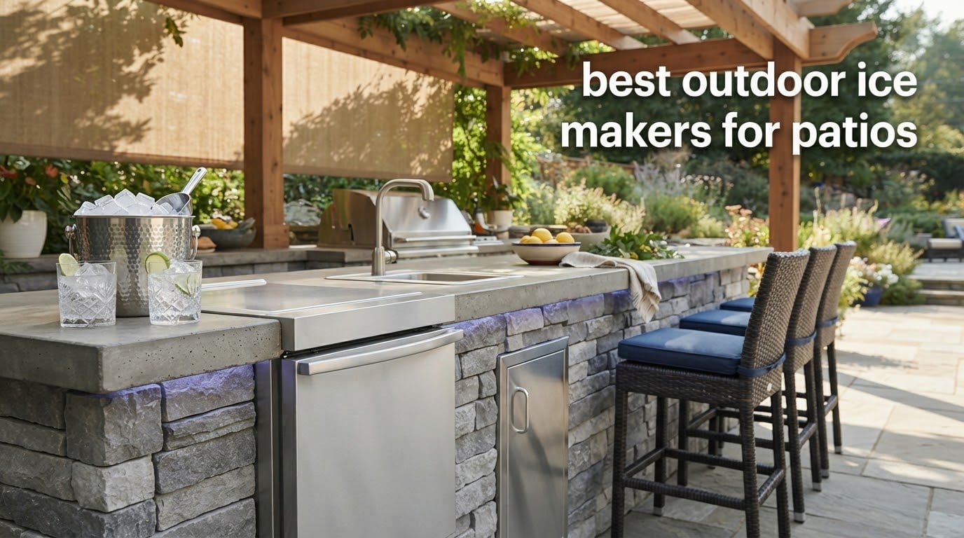 best outdoor ice makers for patios
