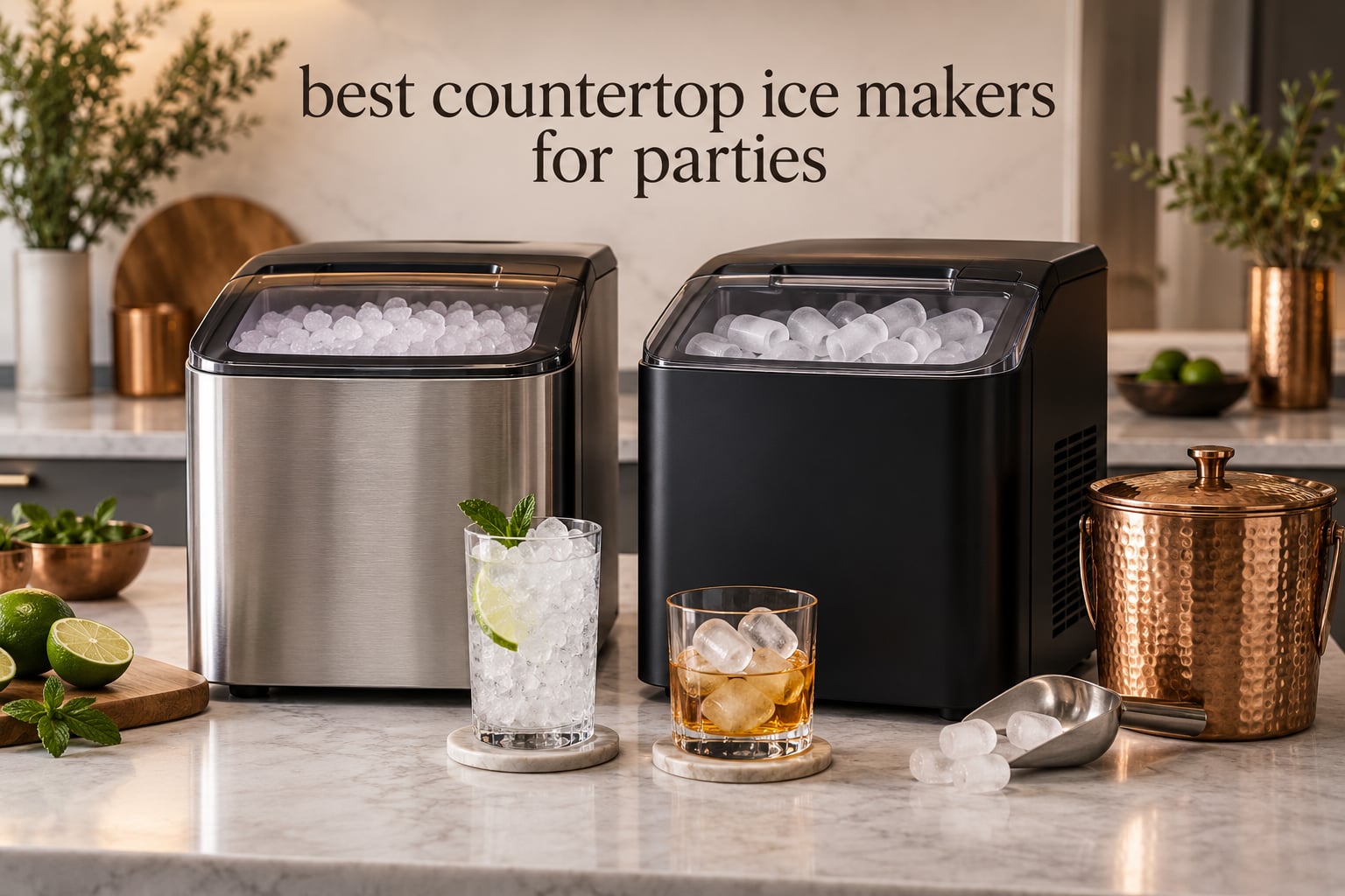 best countertop ice makers for parties