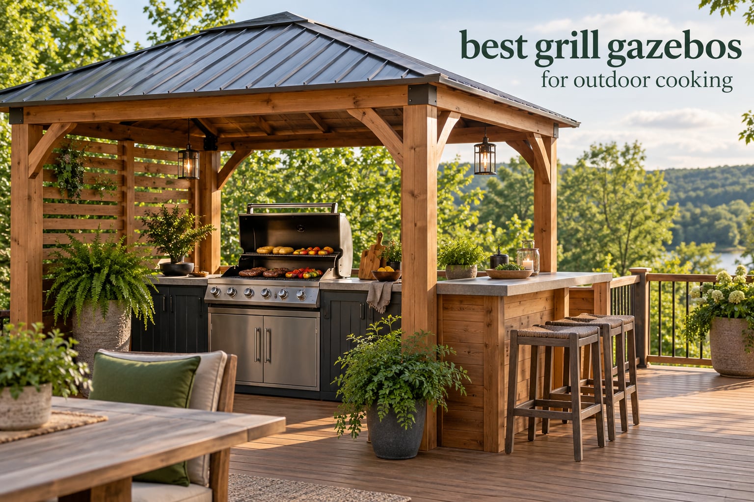best grill gazebos for outdoor cooking