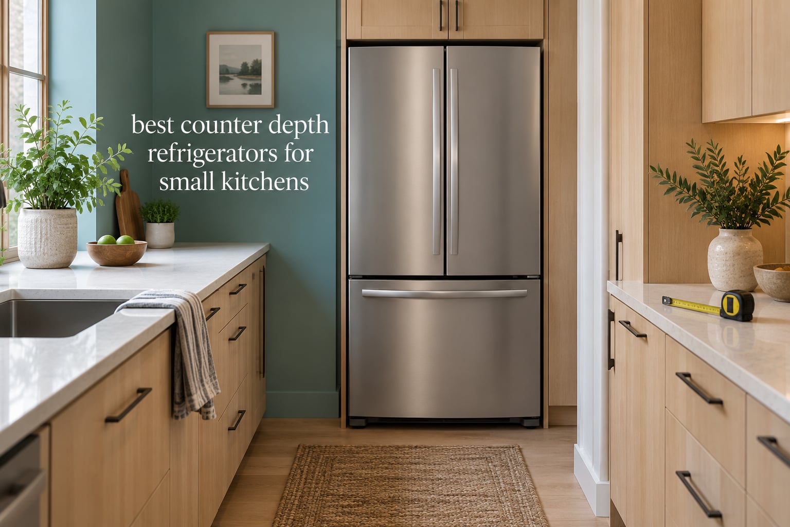 best counter depth refrigerators for small kitchens
