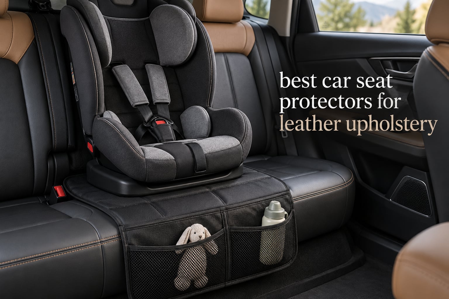 best car seat protectors for leather upholstery