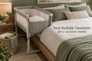 best bedside bassinets for c section moms
