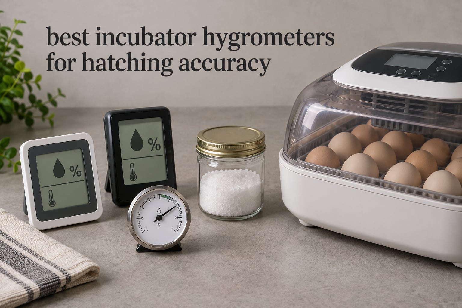 best incubator hygrometers for hatching accuracy